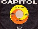 The Beatles - All My Loving b/w This Boy  RARE ORIG Canadian Vinyl 45 rpm Single