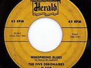 HEAR Five Debonaires 45 Whispering Blues/Darlin HERALD 509 doo wop R&B soul RARE