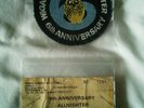 ORIGINAL NORTHERN SOUL PATCH & ticket wigan casino 6th anniversary ,36yrs old