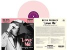 ELVIS PRESLEY - LOVE ME - THE BRITISH HMV SINGLES '56-'57 PINK VINYL