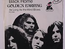 GOLDEN EARRING: Back Home / As Long As The Wind Blows 45 (PS # woc, orange labe