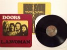 THE DOORS - L.A. WOMAN - VINYL LP 1ST PRESS EKS-75011 W/ CRUCIFIX INSERT (VG+)