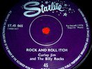 CURLEY JIM Rock & Roll Itch ROCKABILLY 45 Killer Bopper 7