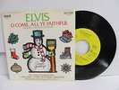ELVIS PRESLEY - O COME, ALL YE FAITHFUL 45 ON RCA 74-0572  PICTURE SLEEVE
