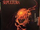 SEPULTURA - BENEATH THE REMAINS LP RARE METAL OG Press