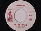 KANE TRIPLETS: Spanish Boy / A Word To The Wise 45 (dj, xol) Soul