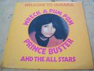 prince buster    wreck a pum pum   original 1969 uk fab label vinyl lp bblp 821