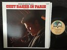 CHET BAKER LP SIGNED . IN PARIS