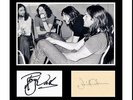 VERY RARE - PINK FLOYD - D.GILMOUR & R.WATERS - ORIGINAL SIGNED AUTOGRAPHS