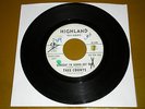 Thee Counts - Someday.../So Far Away 45 Promo popcorn/mod/garage VG HEAR