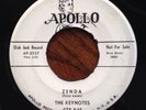 THE KEYNOTES   Suddenly / Zenda   Apollo promo doo-wop 478 45