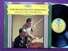 DGG Stereo, big tulip, SCHUMANN: Sonaten, Romanzen, FERRAS, BARBIZET, NM