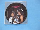 45t PICTURE-DISC JOHNNY HALLYDAY-MICHEL SARDOU DUO L'ENVIE PARC DES PRINCES 1993