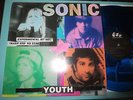 SONIC YOUTH Experimental Jet Set Trash and No Star LP 1994 Geffen Blue Vinyl oop