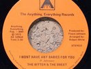 BITTER & THE SWEET I Won’t Have Any Babies For You NORTHERN Modern SOUL Detroit