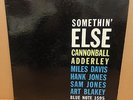 CANNONBALL ADDERLEY MILE DAVIS SOMETHIN ELSE USA BLUE NOTE LP EAR RVG BN-LP-1595