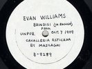364.  Evan Williams - Cavalleria Rusticana-Brindisi - Victor mx. B-8289 UNISSUED