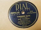 EARL COLEMAN Dial 753 JAZZ 78 rpm MINT