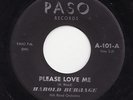 R&B POPCORN SOUL 45 - Harold Burrage - Please Love Me