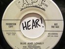 THE PRETENDERS -DADDY NEEDS BABY/BLUE AND LONELY 45 PROMO APT DOO-WOP HEAR IT