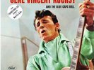 GENE VINCENT ROCKS  • RAREST 1958 YELLOW LABEL PROMO LP CAPITOL T970   BEAUTY 