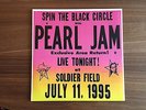 PEARL JAM Live At Soldier Field Chicago / Spin The Black Circle COLORED VINYL
