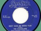 DANDERLIERS May God Be with You / Little Man 45rpm States 1956 original