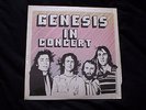 GENESIS IN CONCERT DOUBLE LIVE LP