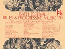 PINK FLOYD/FRANK ZAPPA/LED ZEPPELIN   LTD BATH '70 COMMEMORATIVE POSTER   MINT