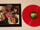 The Beatles ( Let it Be  ) Ultra-Rare Swedish Red Coloured Vinyl  MINT 