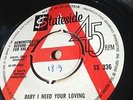 Four Tops - Baby I Need Your Loving - SS336 - 1964 STATESIDE DEMO NR MINT