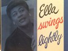ELLA FITZGERALD Swings Lightly LP VERVE MG V-4021 deep groove monoNM-