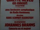 RARE GINETTE NEVEU LIVE MAY 1948 BRAHMS STIL 0305 S 48 FRANCE