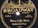78-PRE-WAR HILLBILLY-HARKINS & PERRY-WHERE IS MY MAMA/LIFE'S RAILWAY TO HEAVEN