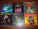 7x Euro Disco LPs. Space, La Bionda, Supermax, Dschingis Khan, Boney M.
