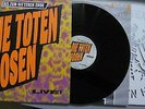 DIE TOTEN HOSEN   BIS ZUM BITTEREN ENDE,LIVE     FOC,OIS + SCHABLONE   RARE