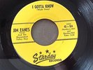 JIM EANES I GOTTA KNOW STARDAY 45-504 ORIGINAL M- ROCKABILLY 45