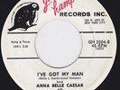 R&B Mod Tittyshaker 45 on GLAD HAMP - ANNA BELLE CAESER - I've Got My Man