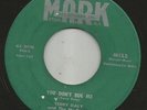 ROCKABILLY bw/ DOOWOP -TERRY DALY --YOU DONT BUG ME -HEAR BOTH-- 1958 MARK