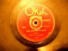78 RPM-Texas Alexander-Lonnie Johnson-Okeh8511-Cornbread Blues-Long Lonesome Day