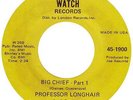 R&B - Professor Longhair - Big Chief - US Watch Records 45 - Hear