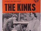 KINKS: Sunny Afternoon / I'm Not Like Everybody Else 45 (Scandinavia w/ M- PS,