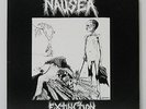 NAUSEA - Extinction LP 1990 UK Meantime Records COX024 CRASS TERRORIZER NAPALM