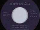 Funk/Crossover Soul 45 JOEY GILMORE Somebody Done Took My Baby &...SAADIA HEAR