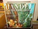 HANDEL 12 Concerti grossi op.6  FISCHER SUPRAPHON 4LP BOX