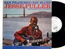 JESSE FULLER: SAN FRANCISCO BAY BLUES good time jazz LP / MONO DG PROMO NM