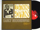 LIGHTNIN' HOPKINS: EARLY RECORDINGS arhoolie LP / lightning MONO NM