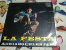 ADRIANO CELENTANO( LA FESTA) RARO 33 GIRI SOLO COPERTINA