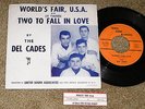 RARE PRIVATE 1960s Teen Doo-Wop 45 - DEL CADES 