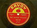 78, Baby Face, Red Headed Woman/Moonshine Baby, Savoy
